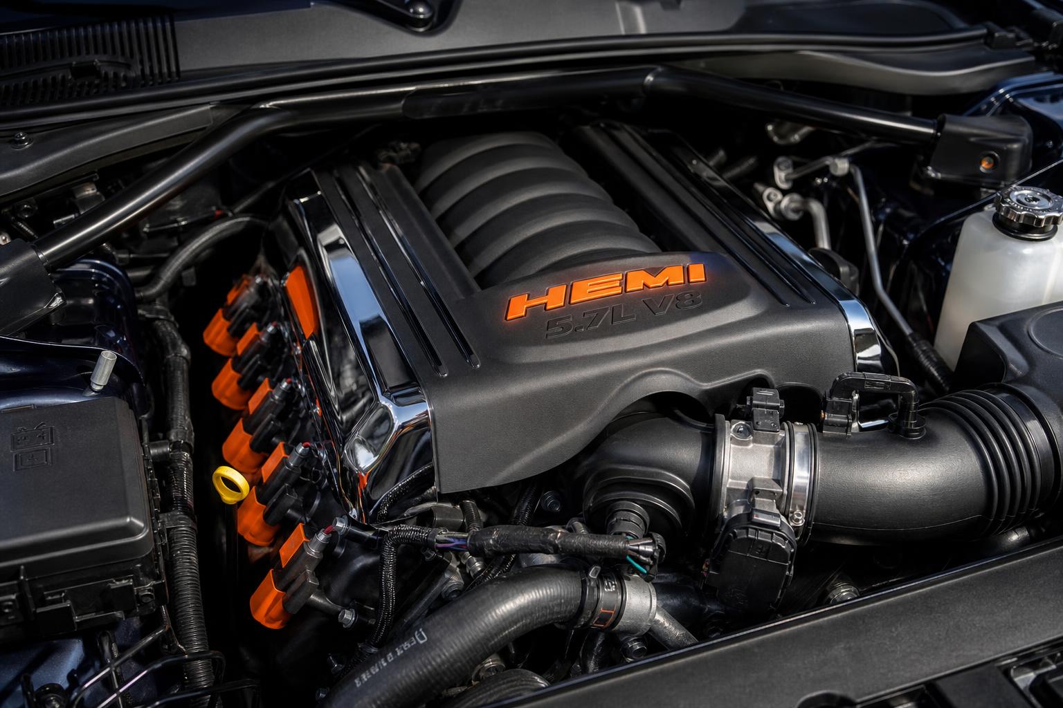 5.7L HEMI engine bay